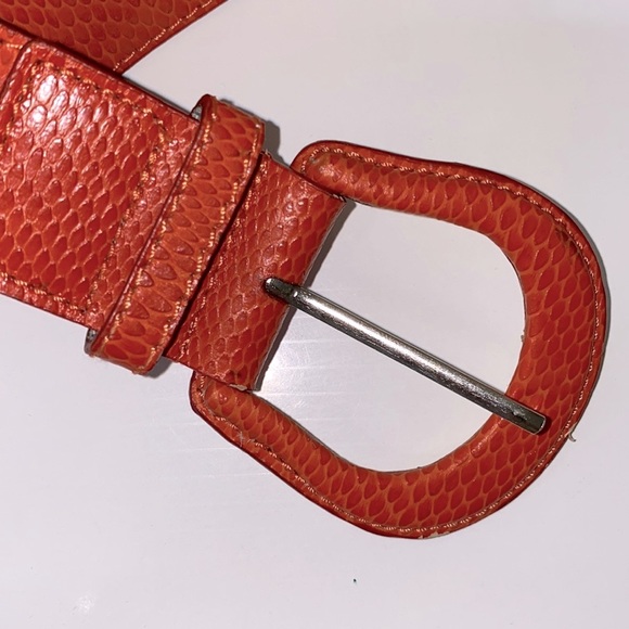 Nine West textured leather belt - Picture 2 of 8